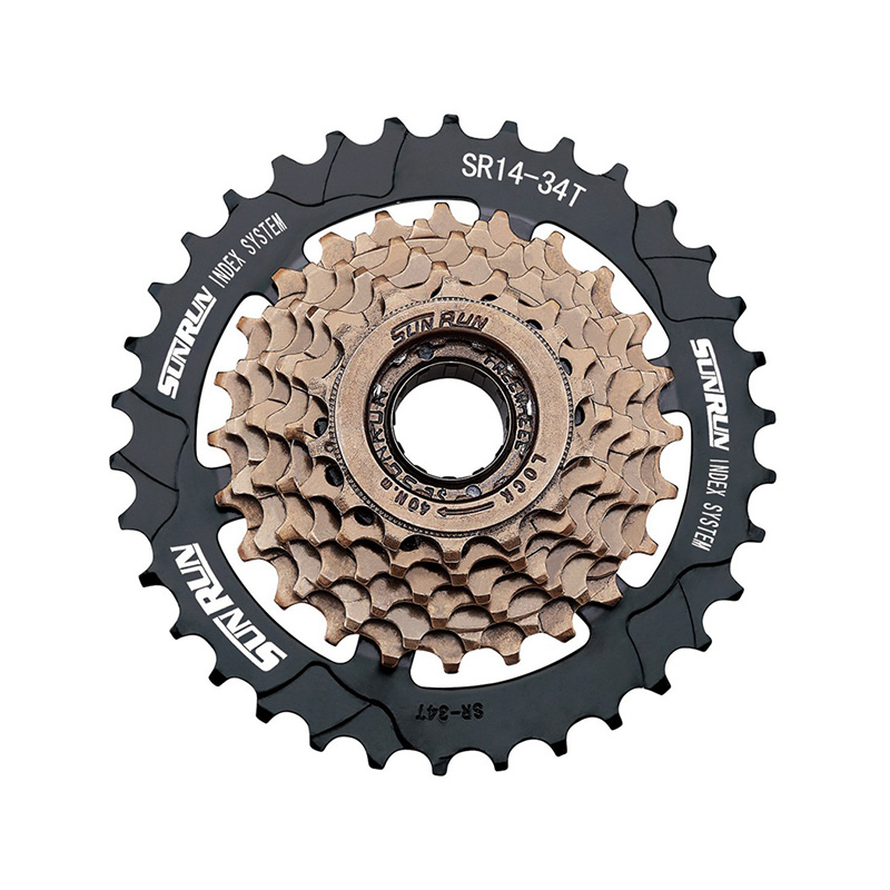 Bicycle 7 speed index multiple freewheel FW-M734