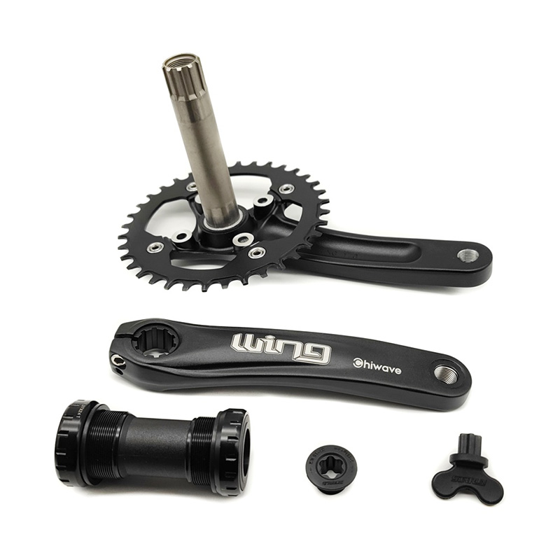 MTB Bike Single Chainwheel & Crank Set