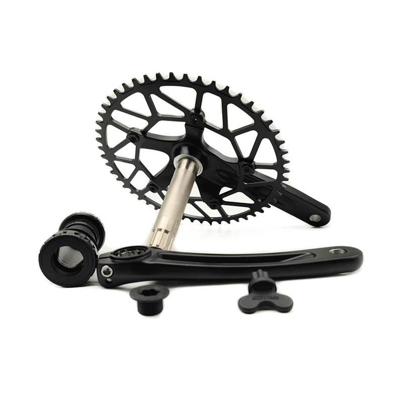 Folding Bike Single Chainwheel & Crank Set