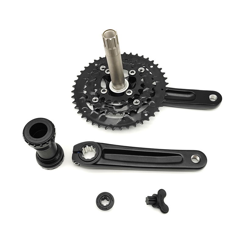 MTB Triple Chainwheel & Crank Set