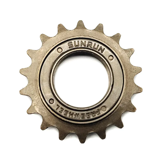 Why is the Sunrun 18-tooth single-speed flywheel good for single-speed bike riders?