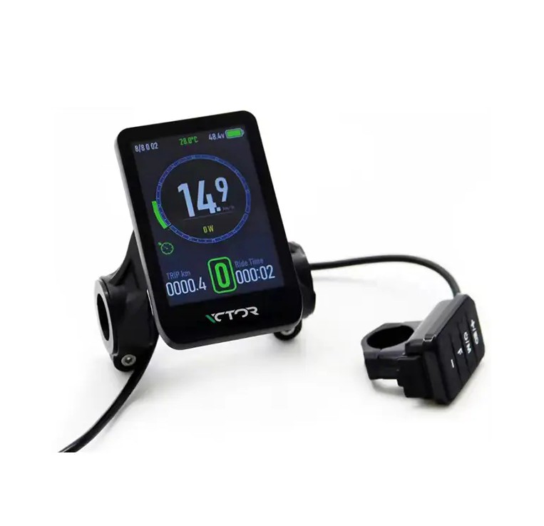 What is the role of the main control board in the Displayer Control Panel of Pedal Assist E-Bike in the system?
